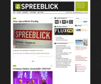 Spreeblick.com(Spreeblick) Screenshot