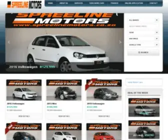 Spreelinemotors.co.za(Used cars Cape Town) Screenshot