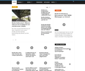 Spreepicture.com(Nachrichten und Schlagzeilen aus Berlin und Brandenburg) Screenshot