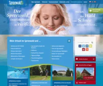 Spreewald.de(Urlaub im Spreewald) Screenshot