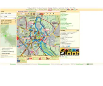 Spreewaldkarte.de(Spreewald Karte Spreewald Stadtplan Spreewald) Screenshot