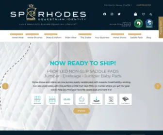 SPrhodes.com(SP RHODES Equestrian Identity) Screenshot