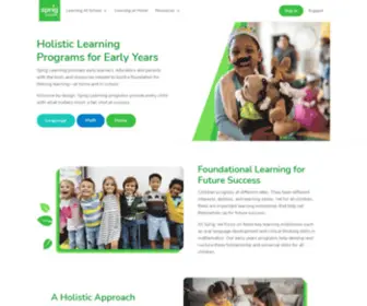 Spriglearning.com(Sprig Learning) Screenshot