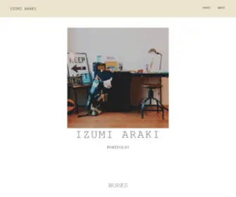 Spring-I.site(IZUMI ARAKI) Screenshot