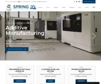 Spring-Italia.com(Spring Srl) Screenshot