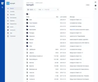 Spring4D.com(Bitbucket cloud) Screenshot