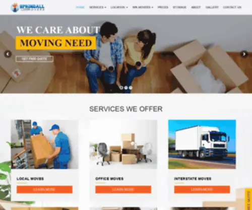 Springallmovers.com.au(Removals Ipswich) Screenshot