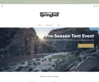 Springbar.com(Springbar®) Screenshot