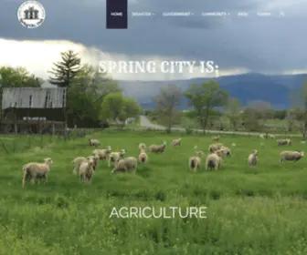 Springcityutah.org(A National Historic District) Screenshot