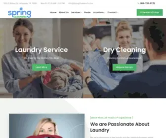 Springcleanerstx.com(Spring Cleaners) Screenshot