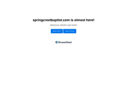Springcrestbaptist.com(Springcrestbaptist) Screenshot