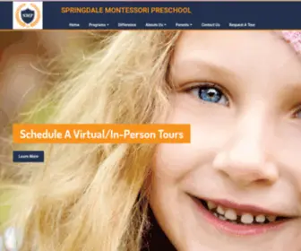 Springdalemontessori.com(Best Montessori Preschool in NJ) Screenshot