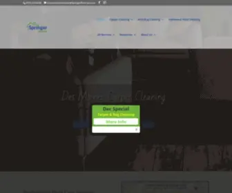 Springerfloorcare.com(Carpet Cleaning Services) Screenshot