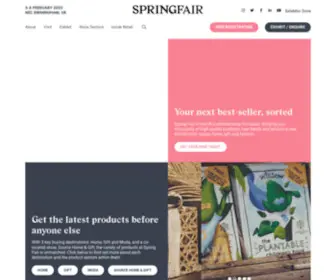 Springfair.com(Spring Fair) Screenshot