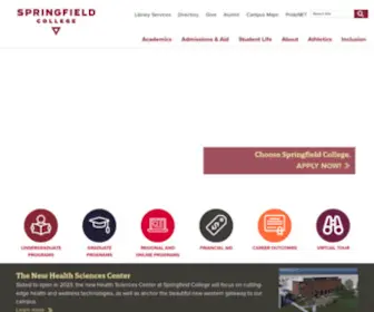 Springfield.edu(Springfield College) Screenshot