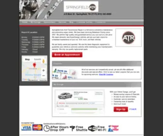 Springfieldatr.com(Springfield Auto And Transmission Repair) Screenshot