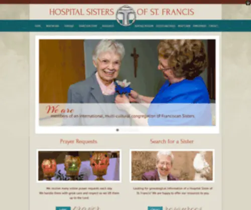 Springfieldfranciscans.org(Hospital Sisters) Screenshot