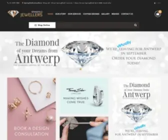 Springfieldjewellers.com.au(Springfield Jewellers) Screenshot