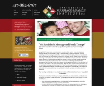 Springfieldmfi.com(Springfield Marriage & Family Institute) Screenshot