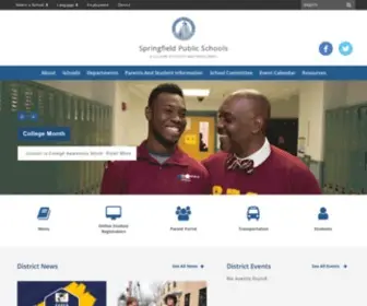 Springfieldpublicschools.com(Springfield Public Schools) Screenshot