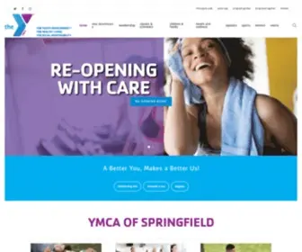 Springfieldymca.org(Springfield, IL Gym, Swimming Pool, Fitness Center, & Charity Organization) Screenshot