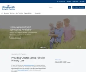 Springhillphysicians.com(HCA geo) Screenshot