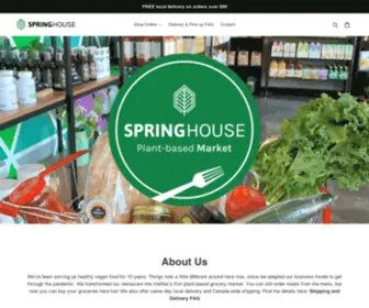 Springhousemarket.ca(Springhouse Market) Screenshot