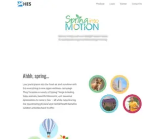 Springintomotiontoday.com(Health Promotion Campaign) Screenshot