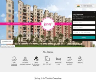 Springisintheair.org.in(Spring Is In The Air) Screenshot
