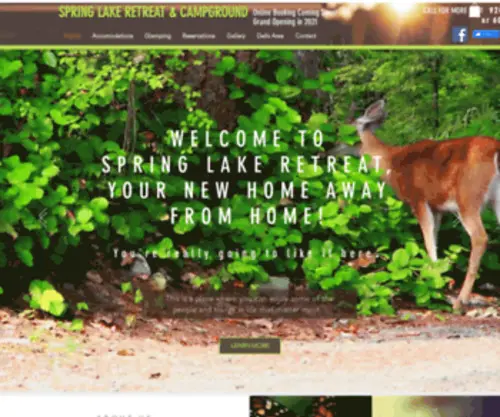 Springlakeretreat.org(Spring Lake Retreat) Screenshot