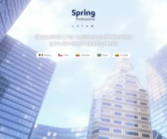 Springlatam.com(Búsqueda) Screenshot