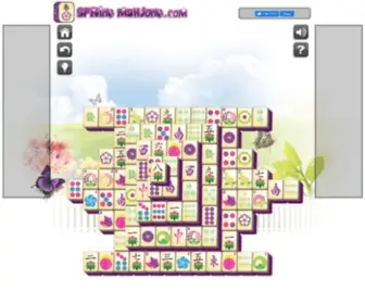 SpringmahJong.com(Spring Mahjong) Screenshot