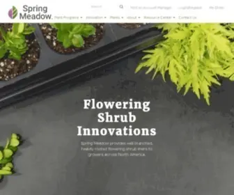 Springmeadownursery.com(Spring Meadow Nursery) Screenshot