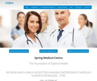 Springmedicalcentre.com(Spring Medical Centre) Screenshot