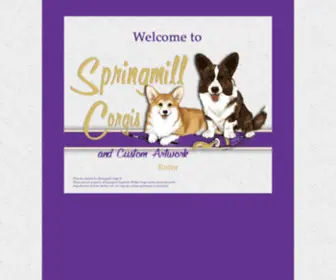 Springmillcorgis.com(Springmillcorgis) Screenshot