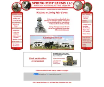 Springmistfarms.com(Spring Mist Farms) Screenshot