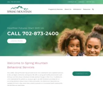 Springmountaintreatmentcenter.com(Spring Mountain Treatment Center) Screenshot