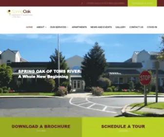 Springoaktomsriver.com(Spring Oak Toms River) Screenshot