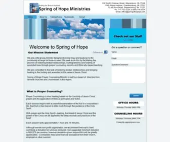 Springofhope.org(The Company Name) Screenshot