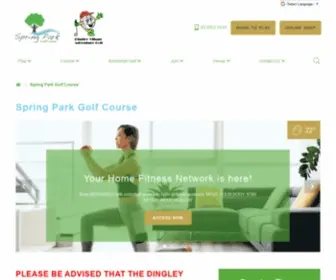 Springparkgolf.com.au(Spring Park Golf Course and Dingley Village Adventure Golf) Screenshot