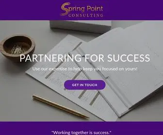 Springpointcs.com(Spring Point Consulting Services Inc) Screenshot