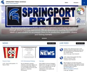 Springportschools.net(Springport Public Schools) Screenshot