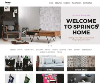 Springsdecor.com(Springs Home) Screenshot