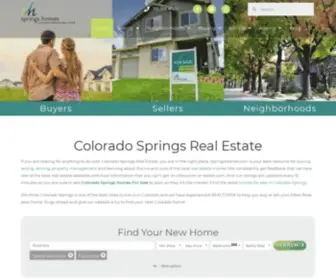 Springshomes.com(The market) Screenshot