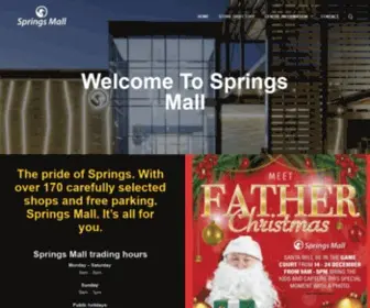 Springsmall.co.za(Springs Mall) Screenshot