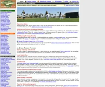 Springtrainingconnection.com(Spring Training Connection) Screenshot