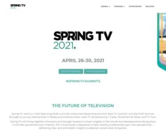 Springtvevents.com(Spring TV 2021) Screenshot