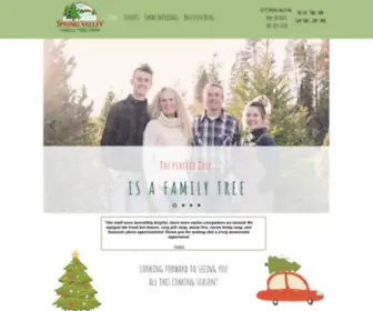 SpringValleyfamilytreefarm.com(Website) Screenshot