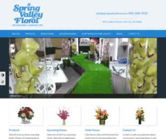 SpringValleyfloral.com(Spring Valley Floral) Screenshot