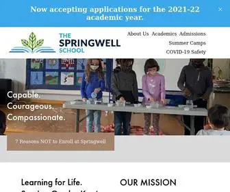 Springwell.school(The Springwell School) Screenshot